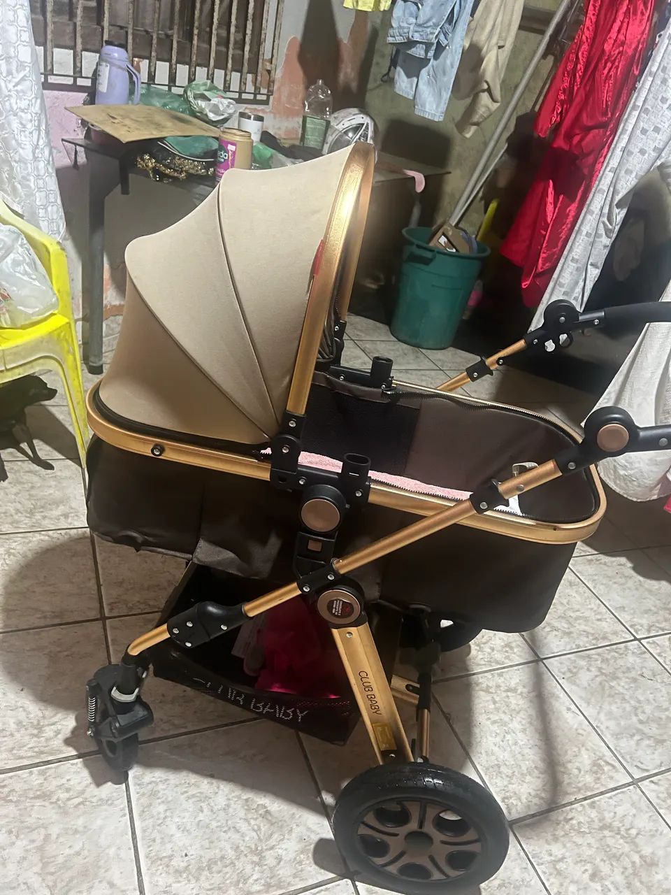 Carrinho de bebê mais bebê conforto  - Foto 4