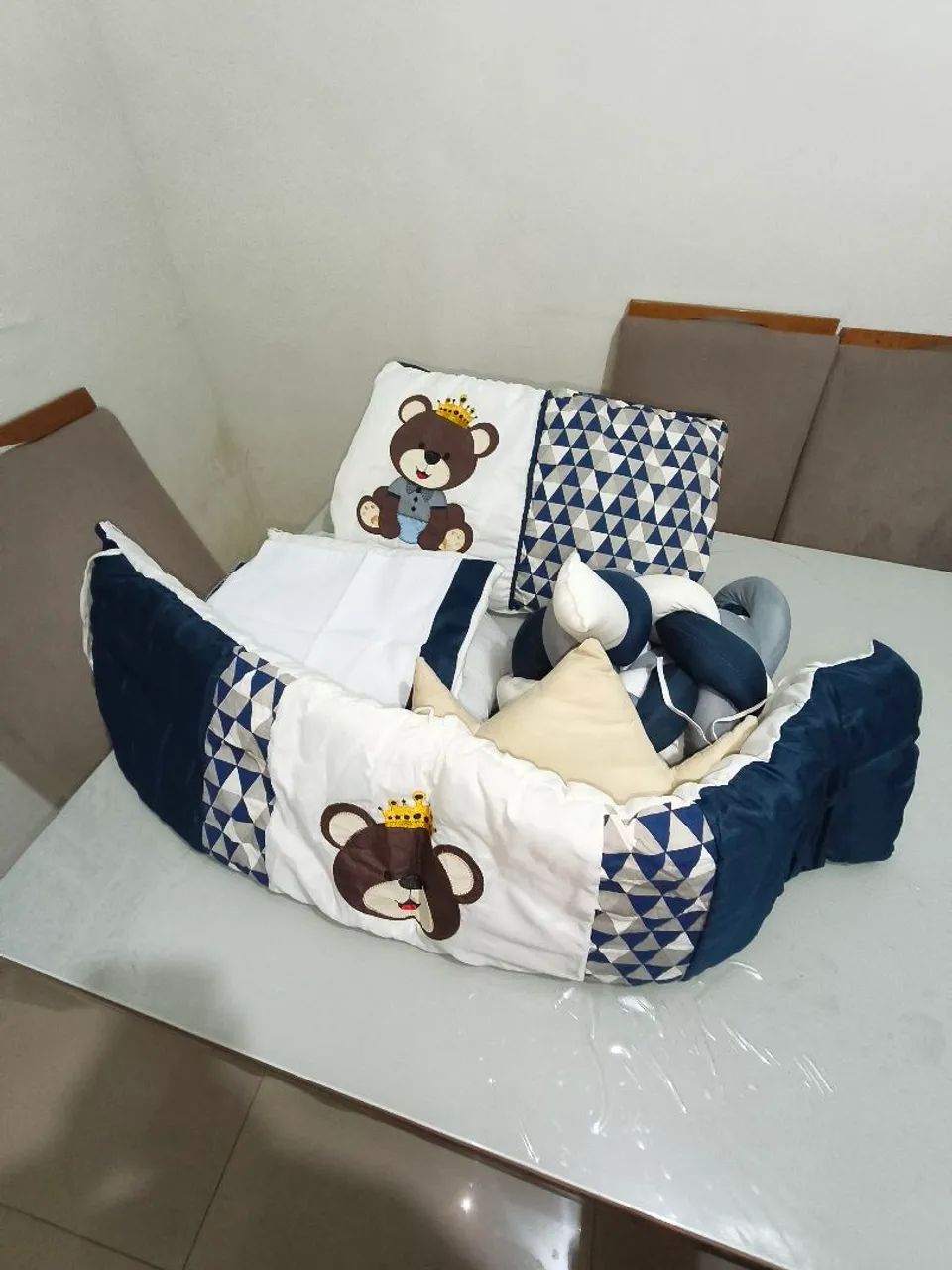 Kit berço, kit higiene, bolsa maternidade 