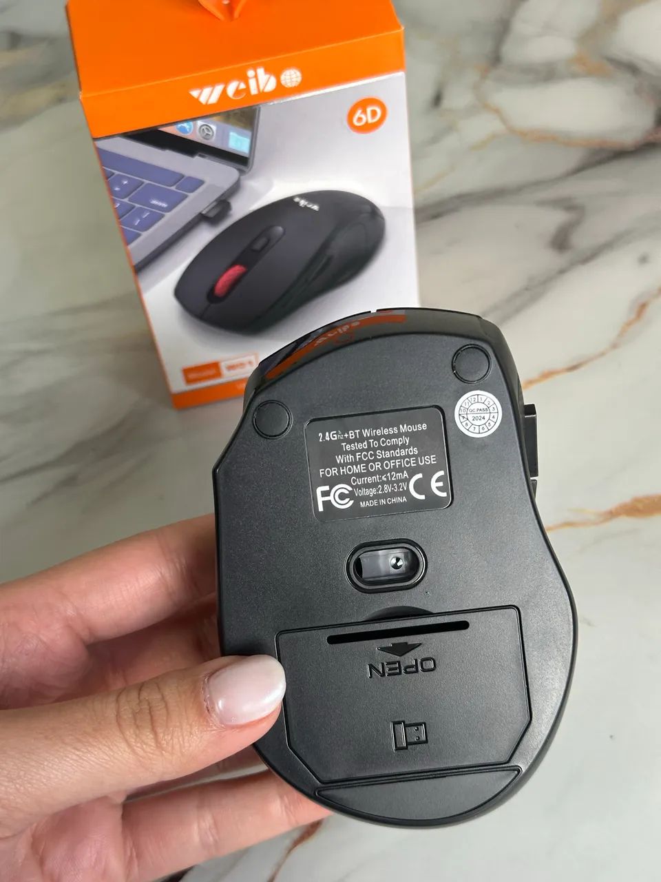 Mouse Sem Fio Cib W01 6D - Foto 2