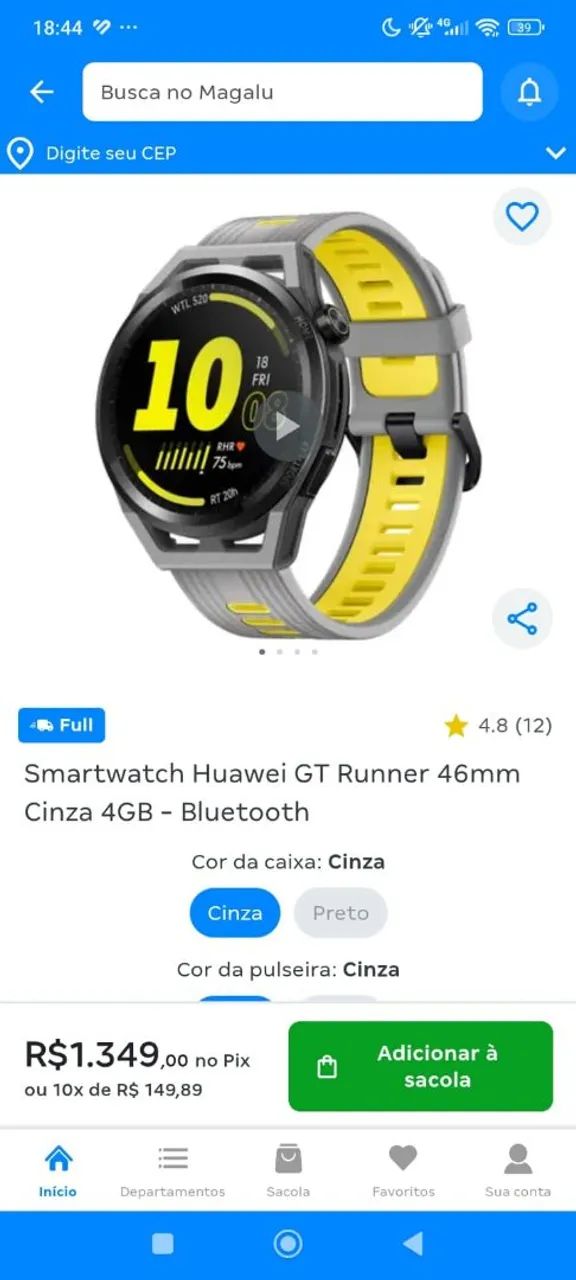 Smartwatch Huawei GT Runner  - Foto 2