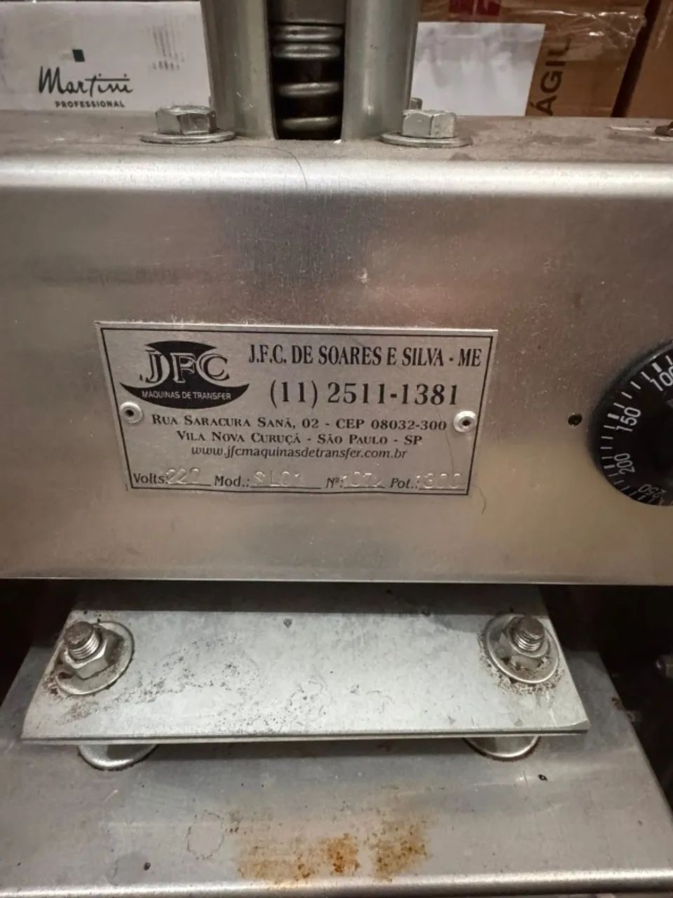 Seladora Térmica Profissional JFC SL01 220V + Gabarito - Foto 5