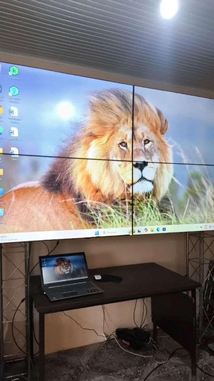 vendo monitores de Video Wall Lg 47 pol. 4 minitores formando 2 x2