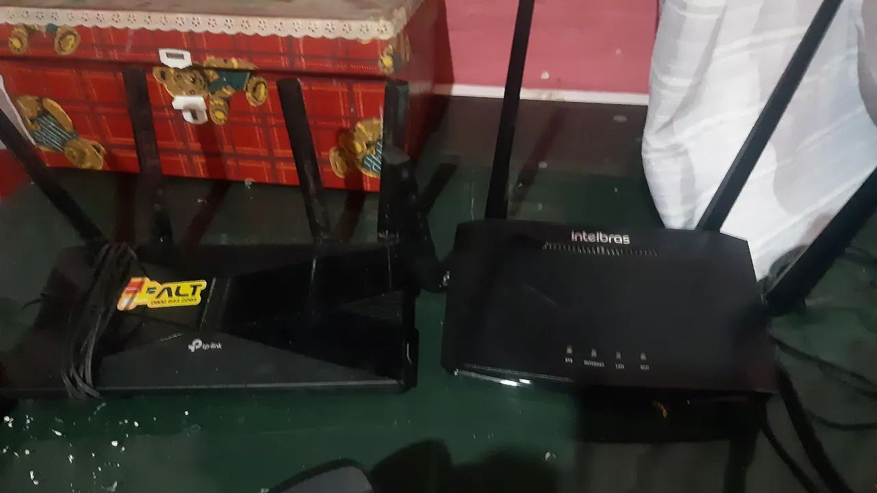Moldem tp link e intelbras