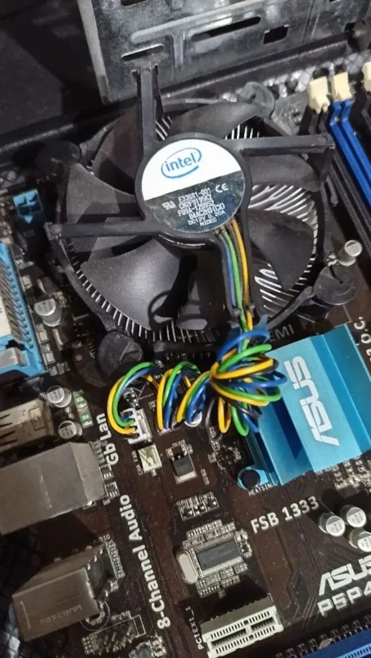 Placa Mãe + Processador E8400