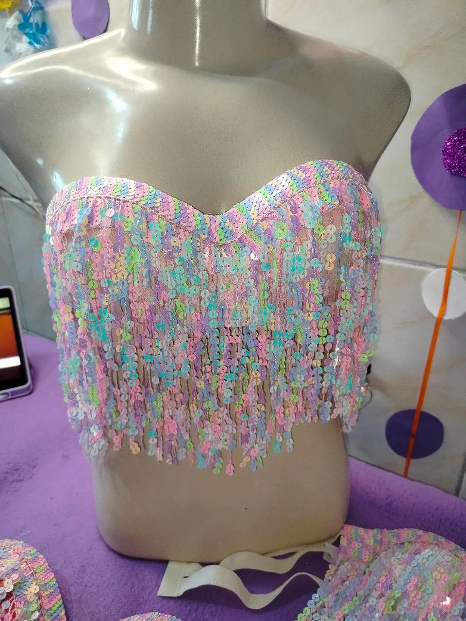 Croped customizado carnaval  - Foto 3