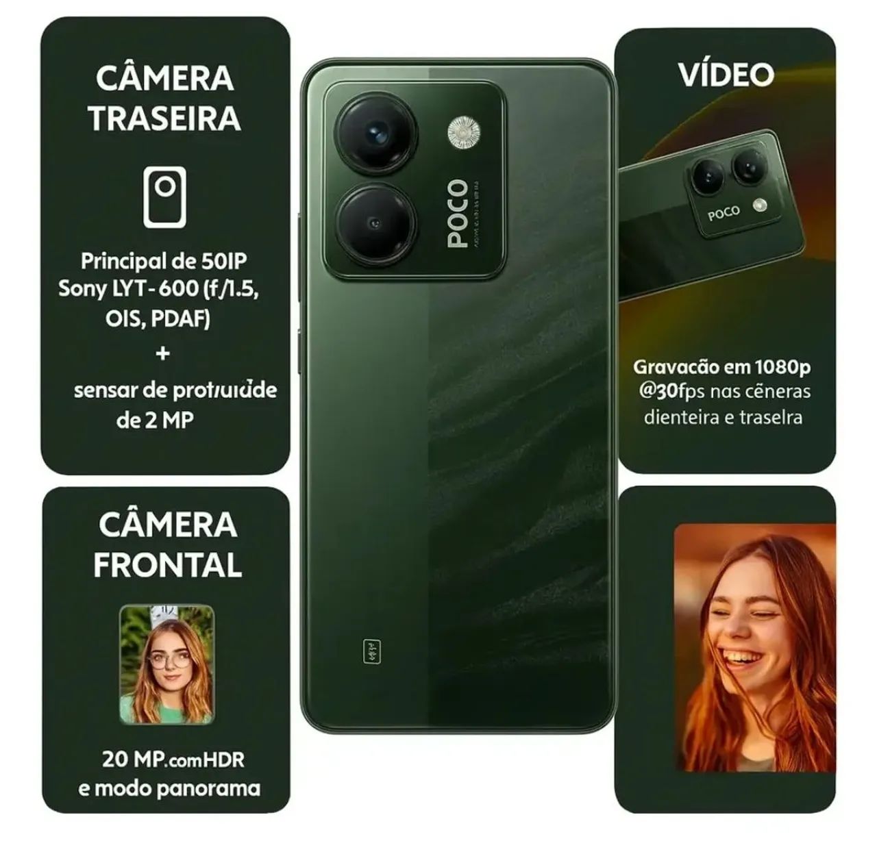 Xiaomi poço M7 pro 5g 12/256gb - Foto 3
