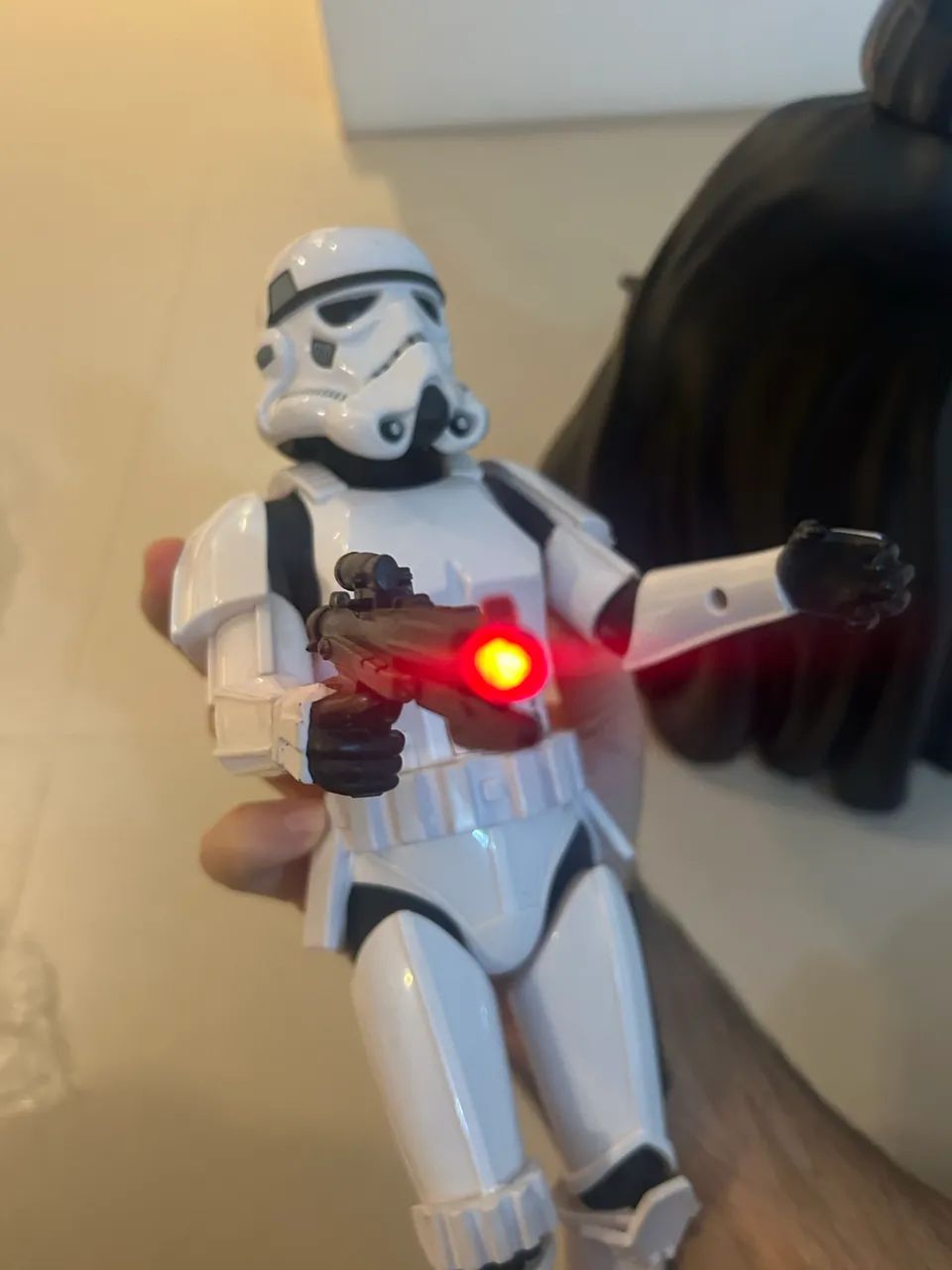 Darth Vader & Stormtrooper Bonecos Star Wars - Foto 2
