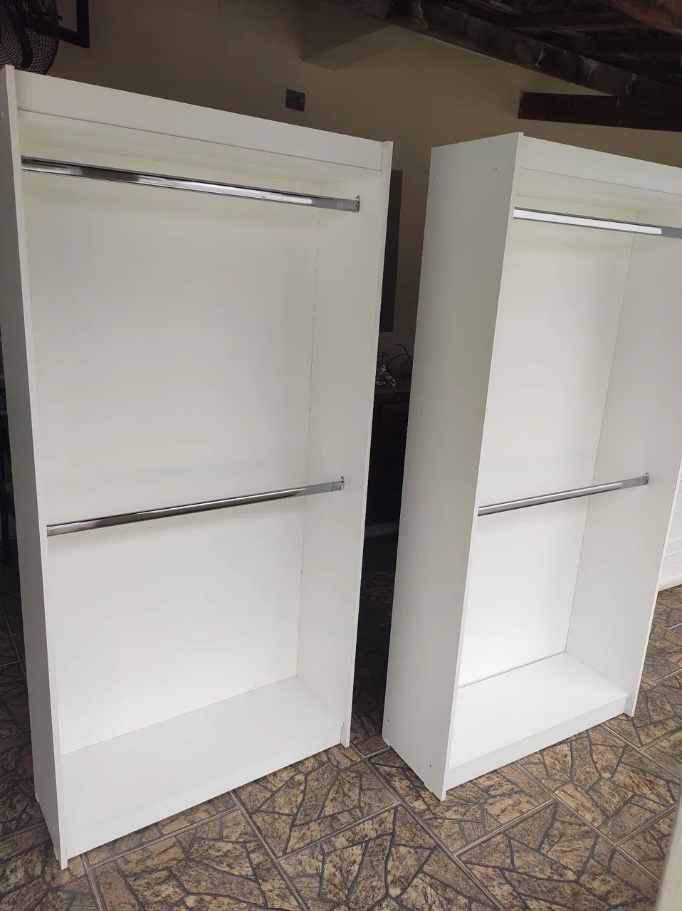 Closet Cabideiro Duplo Novos R$250 cada  - Foto 3