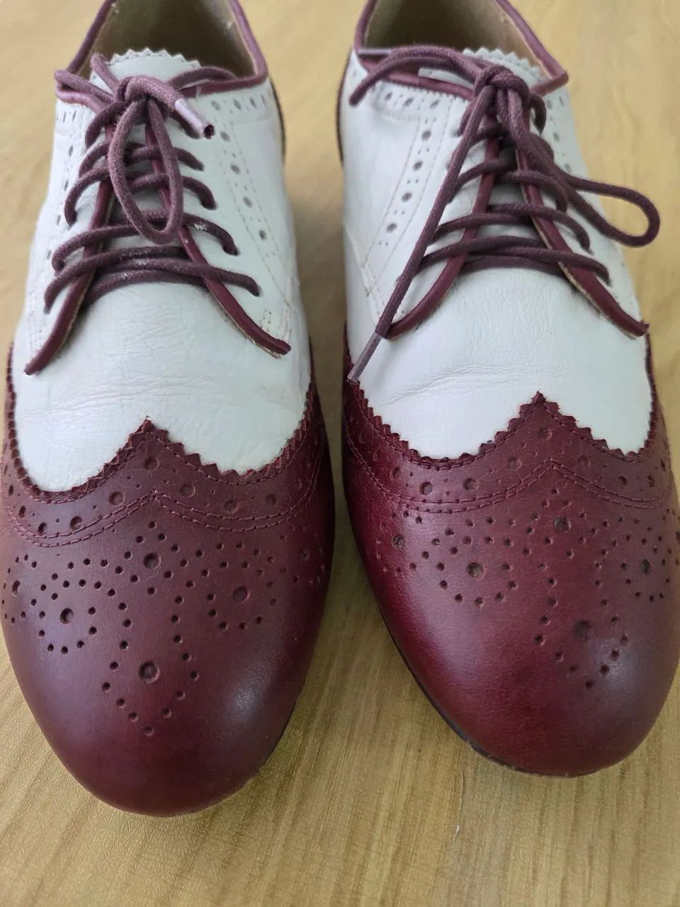 sapato oxford zara couro legitimo 38 - Foto 2