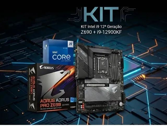 KIT Placa-mãe Z690 PRO + i9 12900KF - Peças de Hardware - Setor
