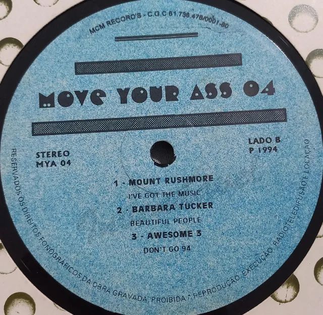 Disco de Vinil LP Move Your Ass 4 - Foto 2