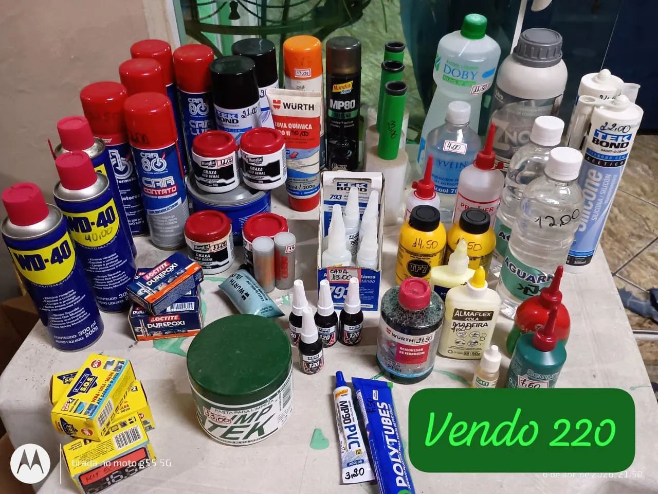 Materiais de várias utilidades 
