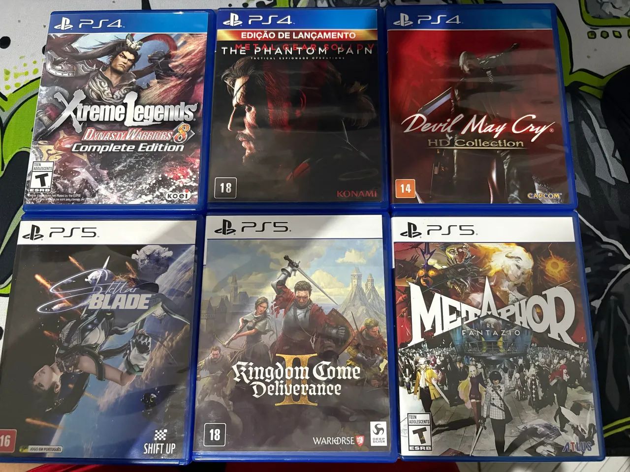 Jogos Ps4 e Ps5