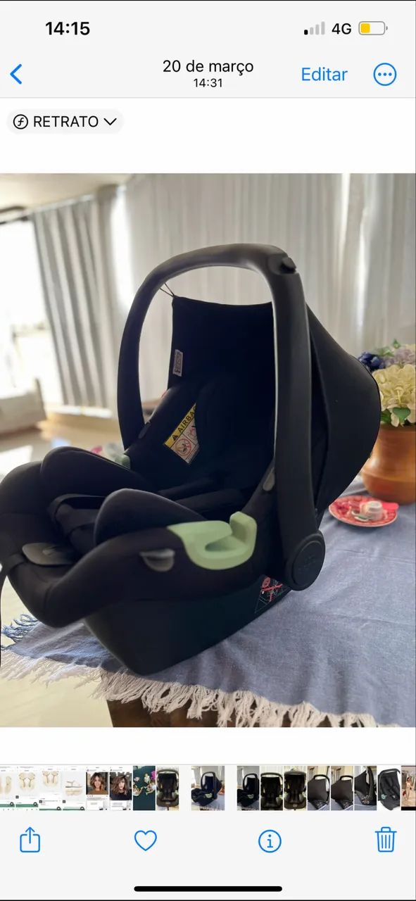 Vendo Bebê conforto Tulip