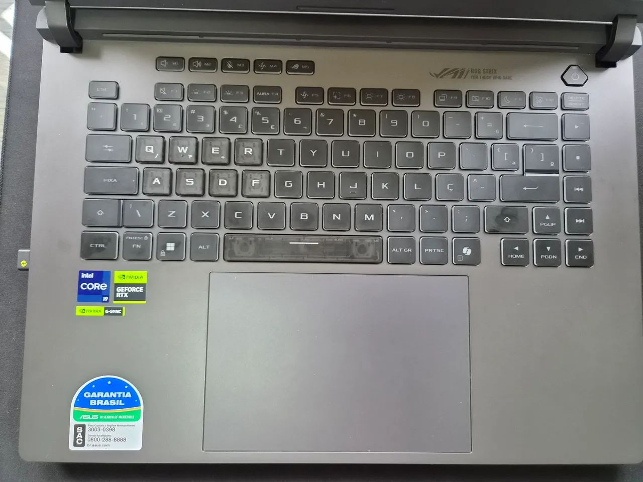 Notebook Rog Strix G16 