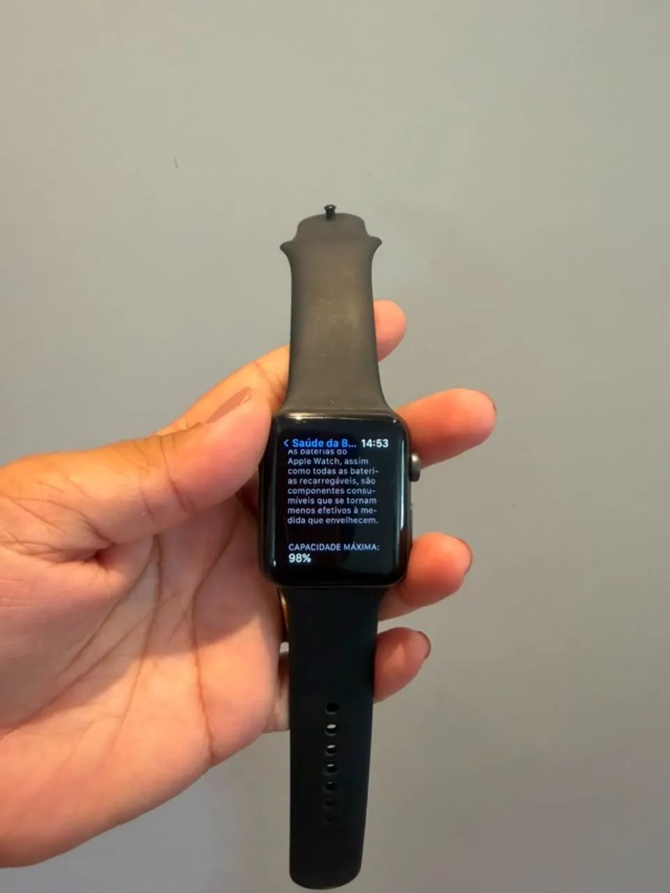 APPLE WATCH SERIES 3 - 42MM (SPACE GRAY ALUMINUM BLACK SPORT