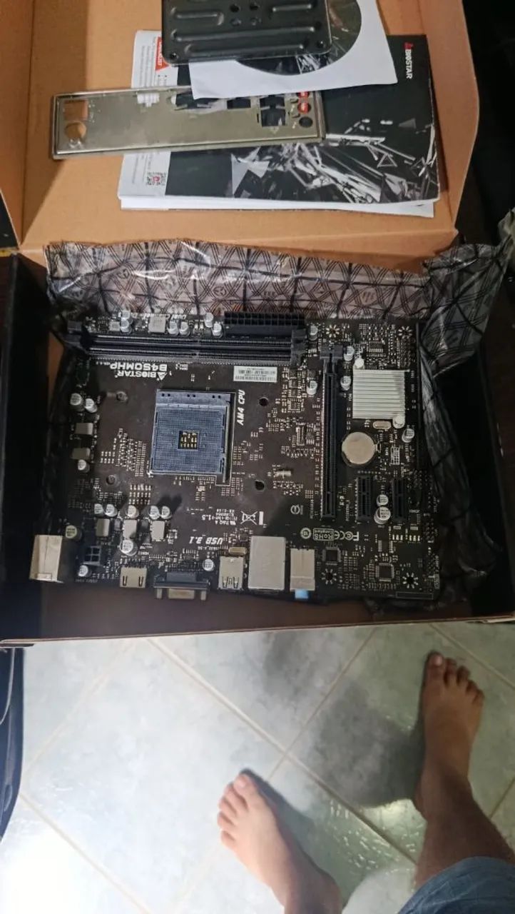 BIOSTAR B450M - CPUS RYZEN - Foto 4