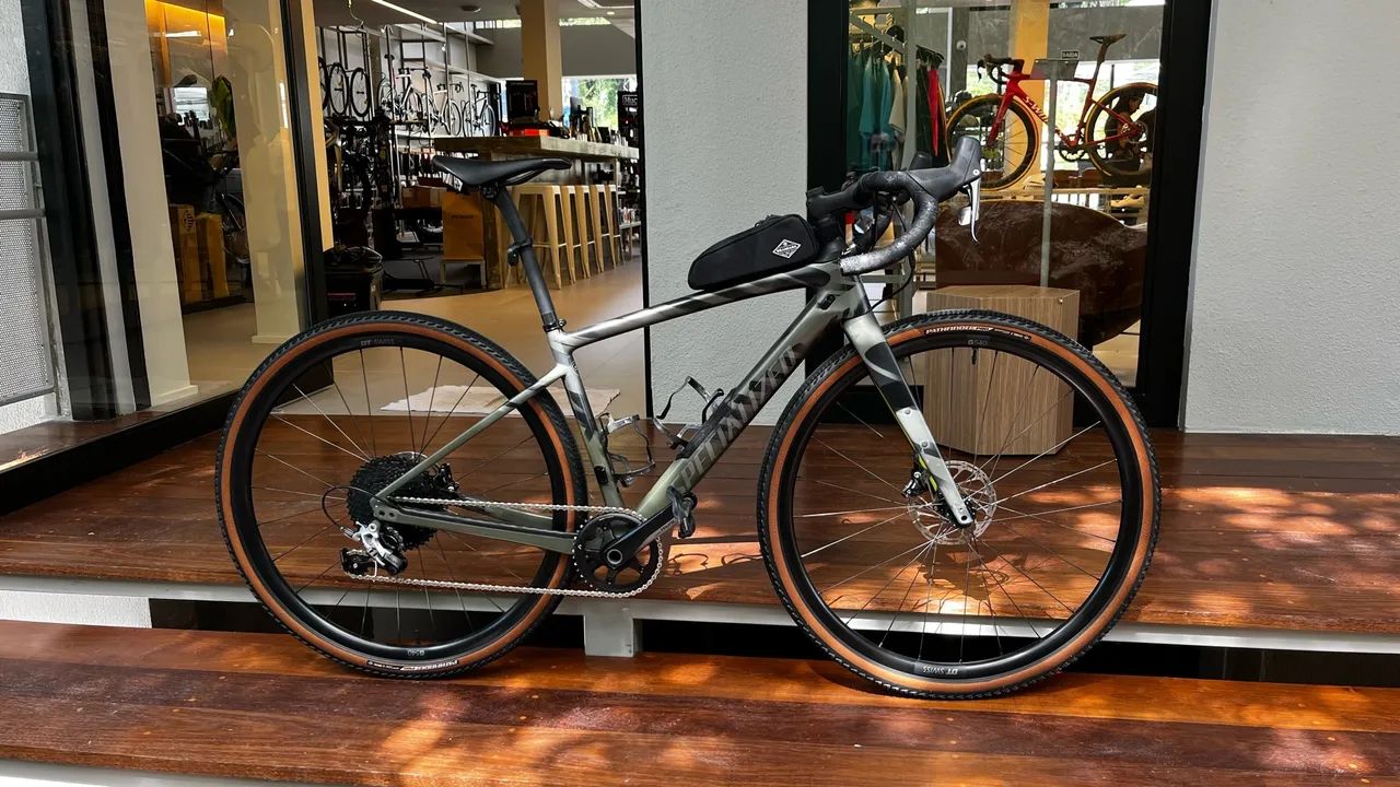 Specialized Diverge 3 Comp Carbon 52 - Estado de Nova / Com PPF e NF - Foto 4