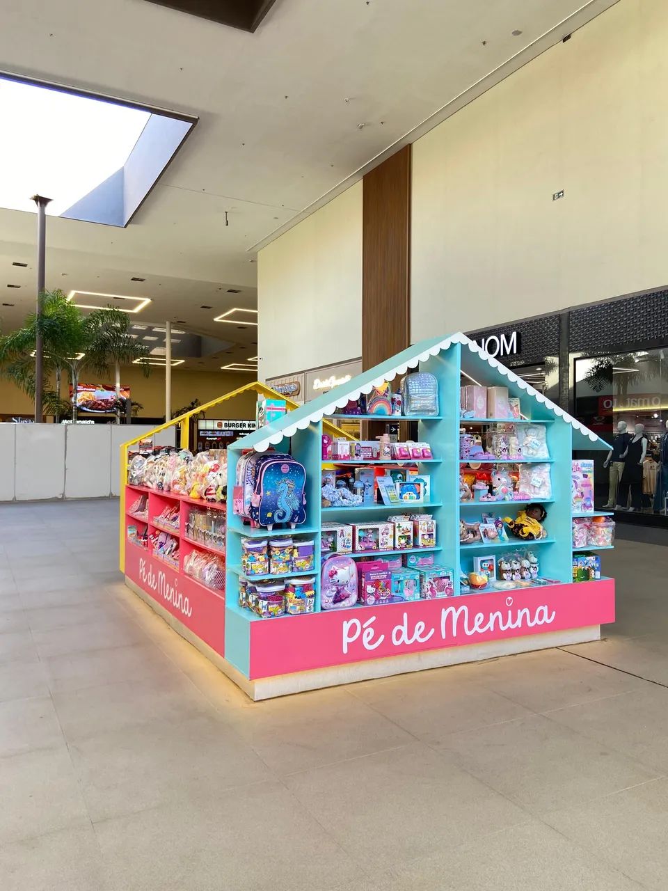 Quiosque para shopping 