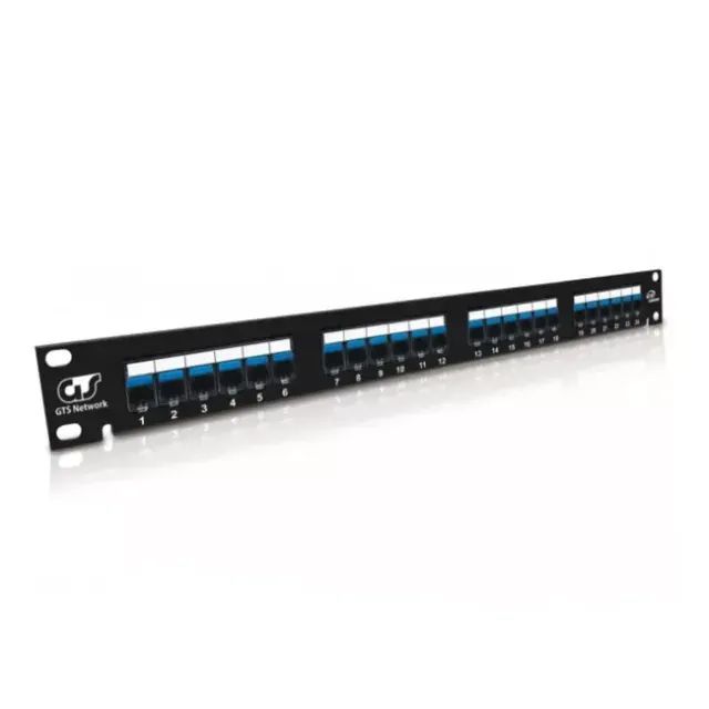 Patch panel cat5e 24 portas gts network - Foto 2