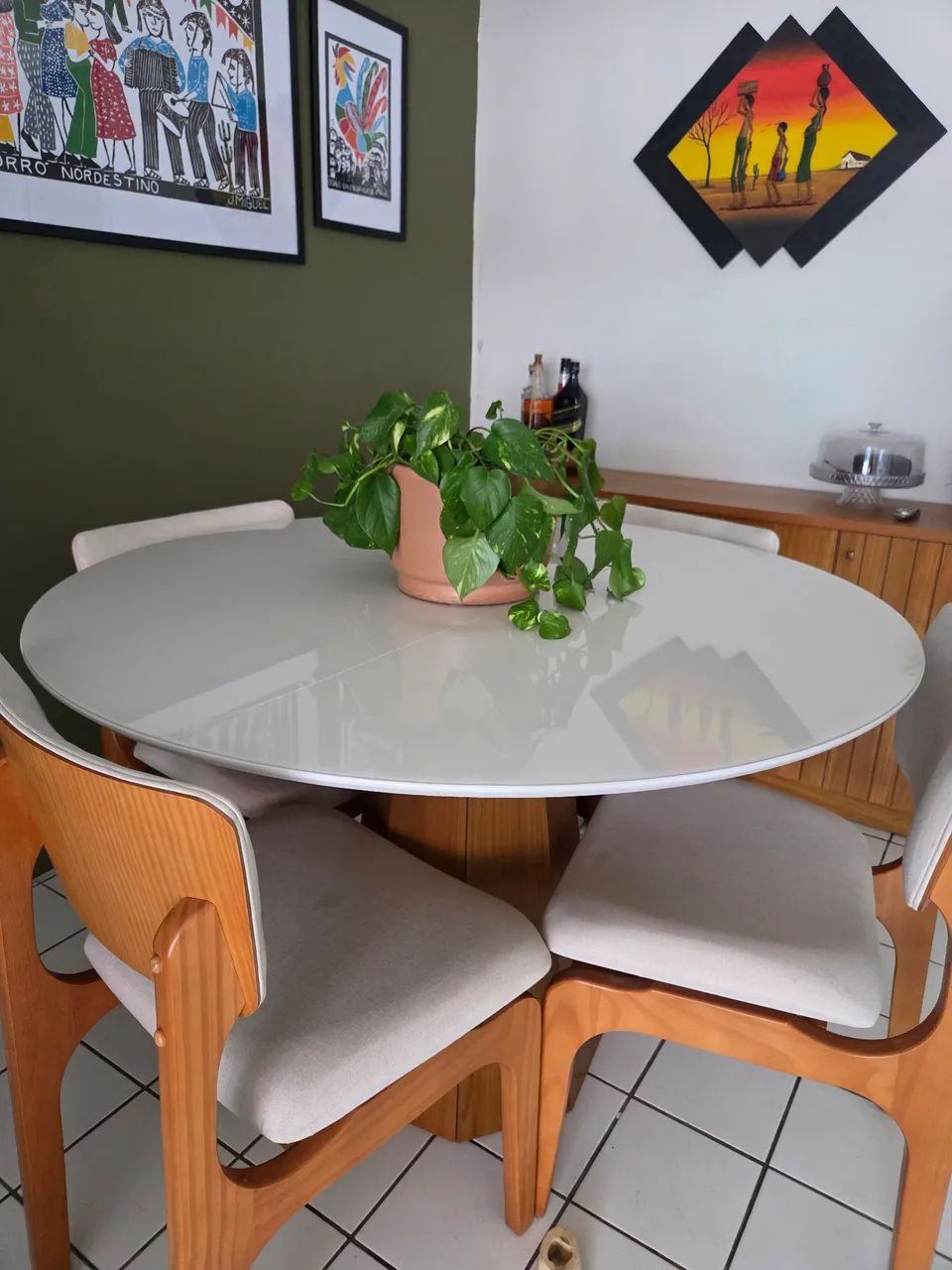 Mesa 1.17m diâmetro redonda