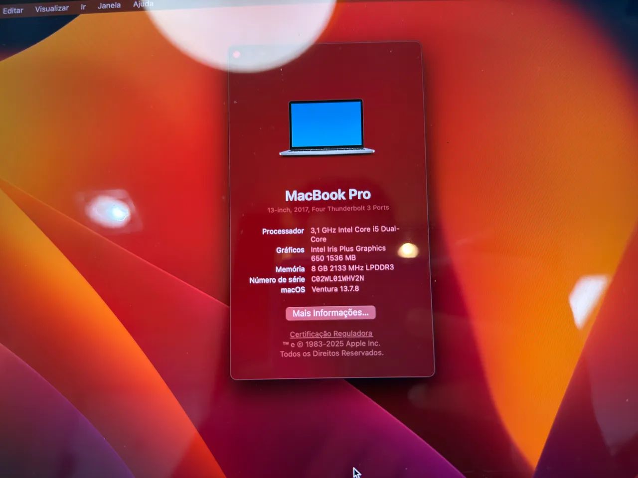 Macbook Pro 2017 com Touchbar - Foto 3