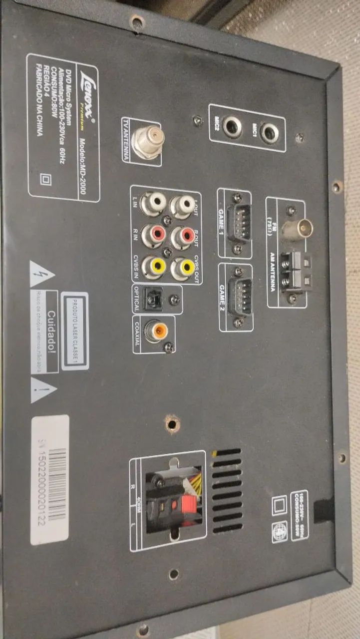 Dvd Player Micro System Lenoxx Md-2000 - Foto 3