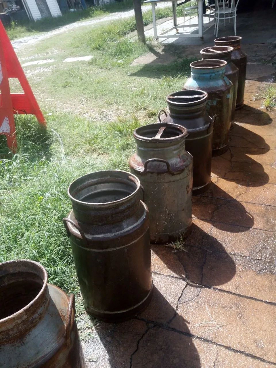 LATAS DE LEITE ANTIGAS - Foto 2