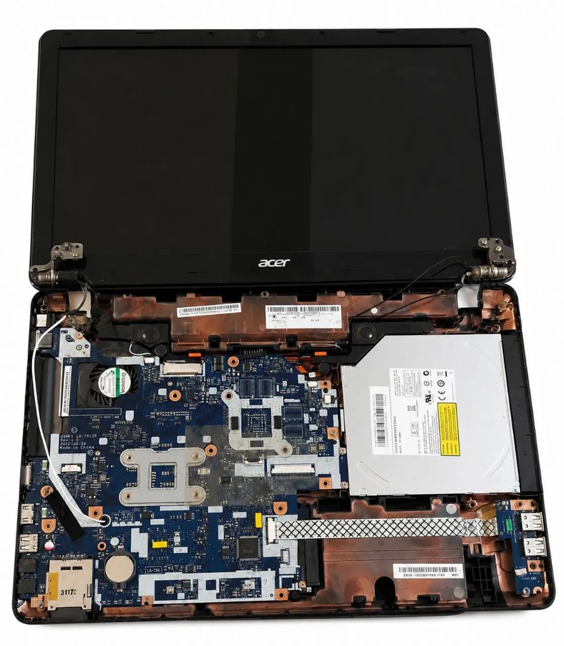 Acer desmontado