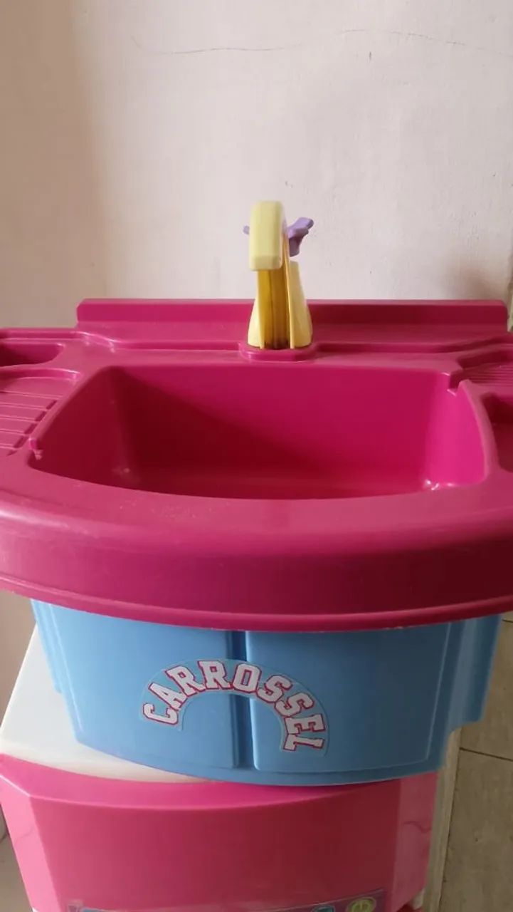 Geladeira e pia infantil  - Foto 2