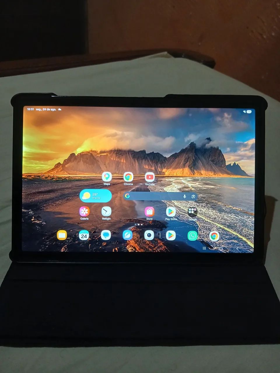 Galaxy tab a9+ 64 gb caixa e nota fiscal