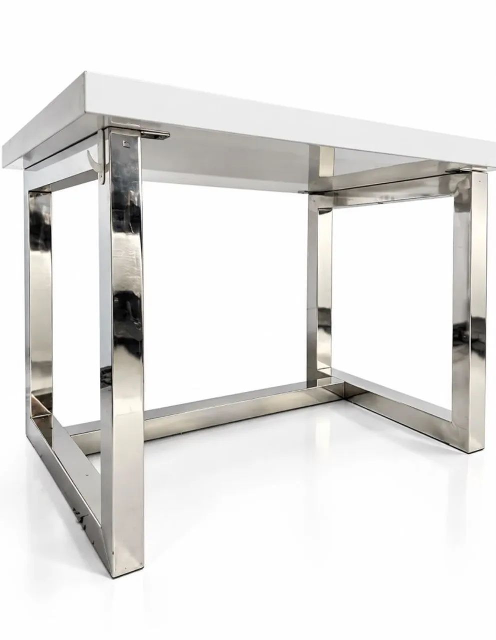 Mesa de Escritório em Aço Inox - Foto 2