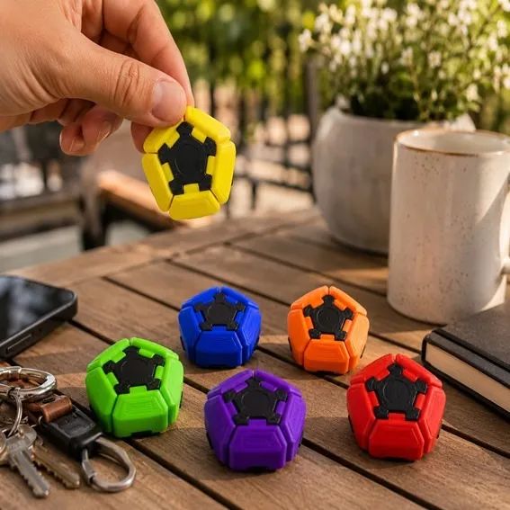 Pentaclique - Fidget Toy 3D - Mimoslab - Foto 3