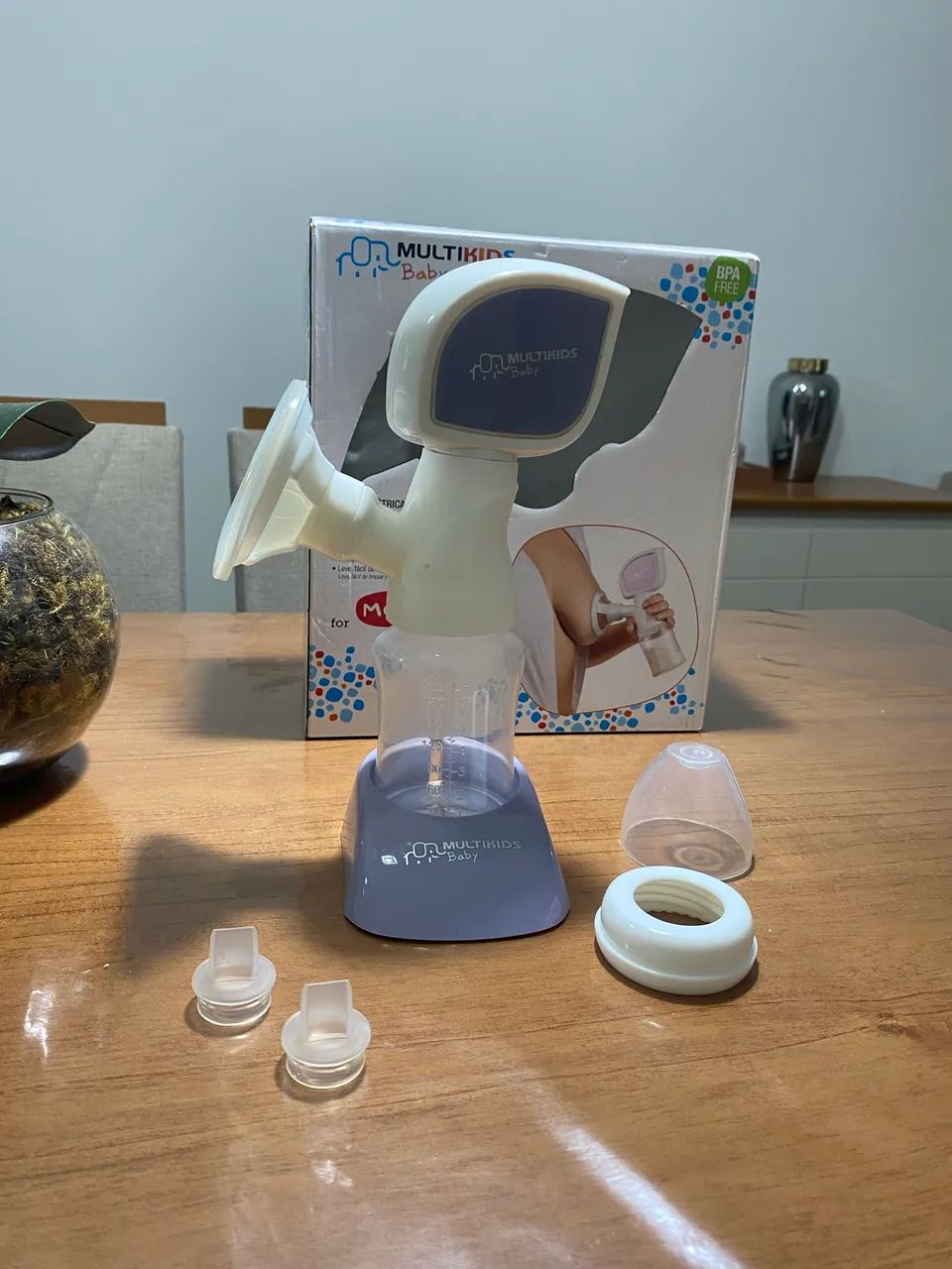 BOMBA ELÉTRICA TIRA LEITE MULTIKIDS - Foto 4