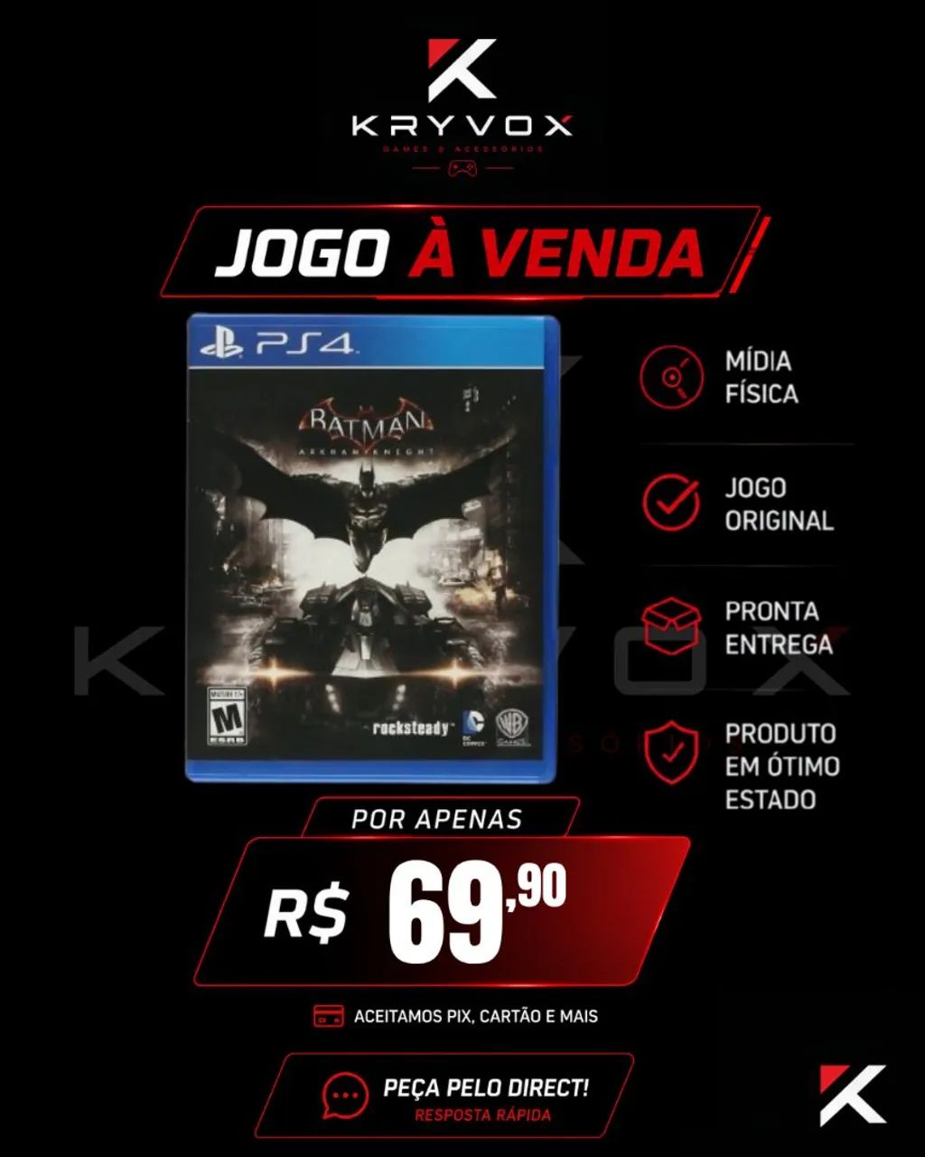 Batman: Arkham Knight - PS4