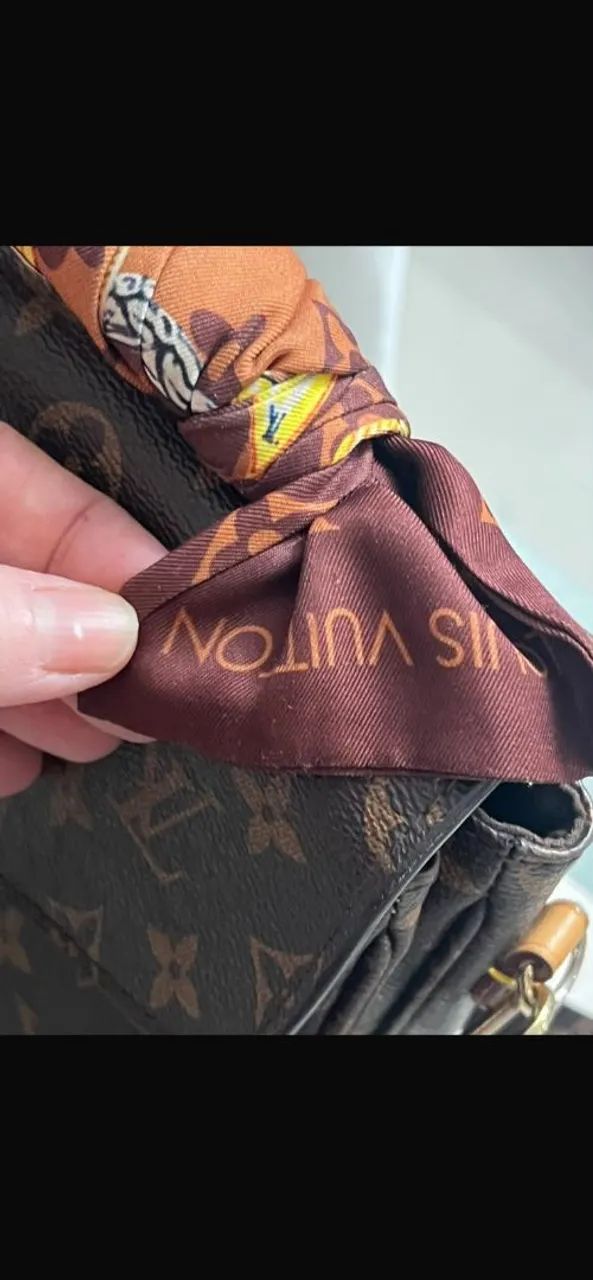 Bolsa Louis Vuitton Original Monogram Canvas (Clássica / Com Twilly) - Foto 4