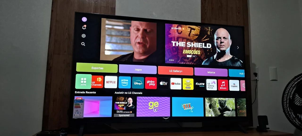 TV LG 55 polegadas, 2 meses de uso. - Foto 4