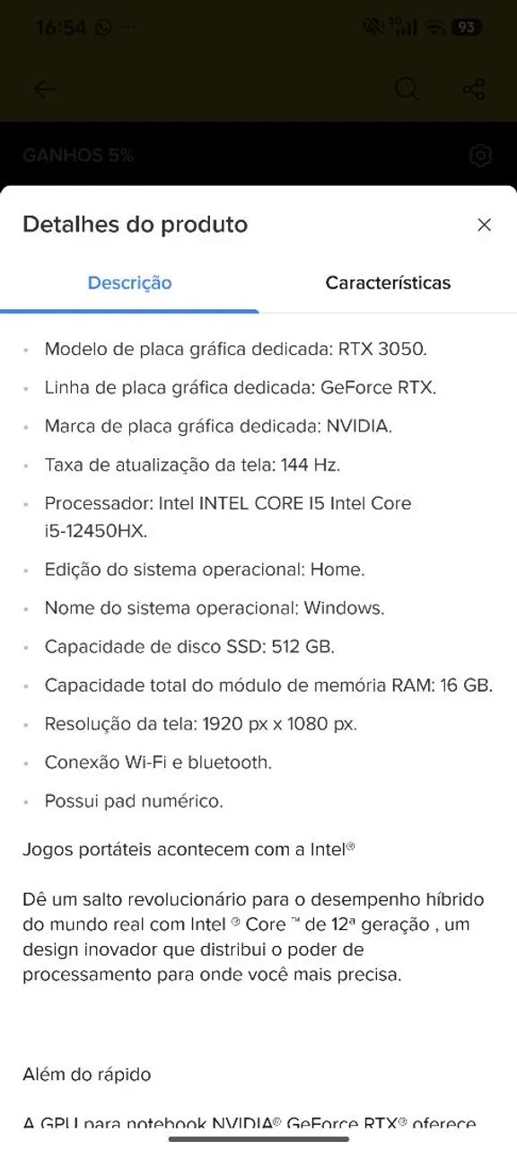 Notebook loq lenono essencial - Foto 2