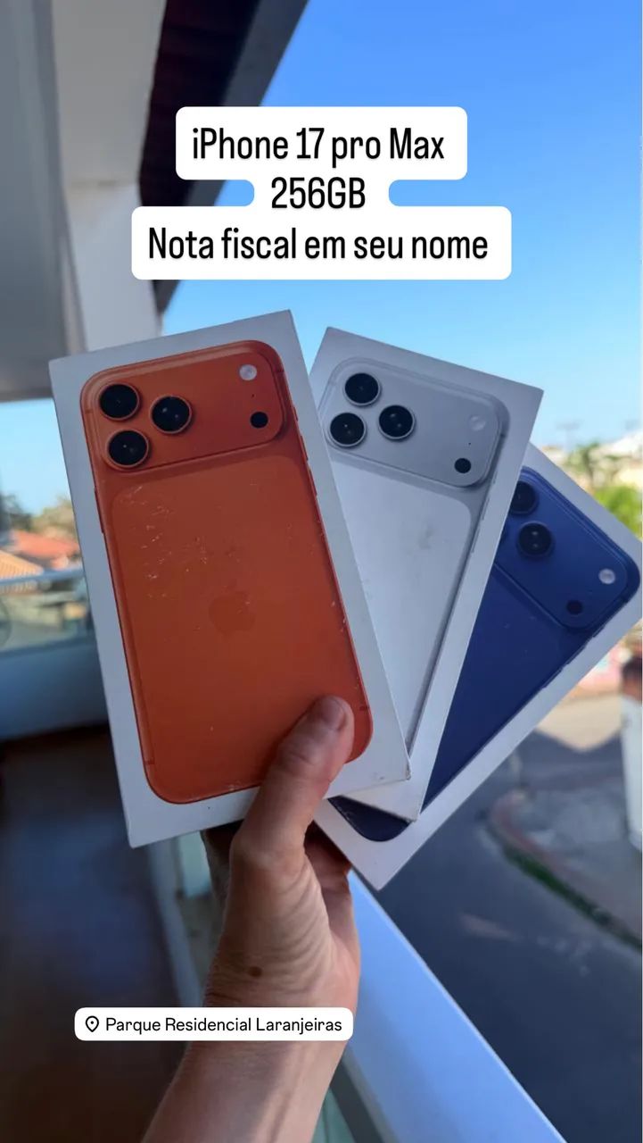 iPhone 17 pro Max 256GB 