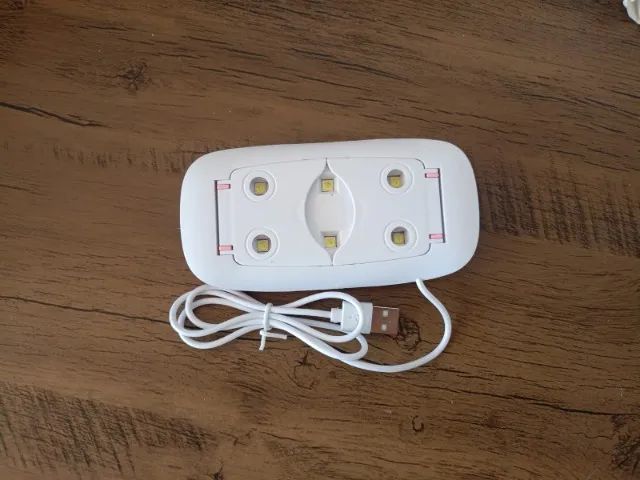 Mini Cabine LED UV SUNmini | Secagem Rápida para Unhas em Gel | Nova - Foto 4