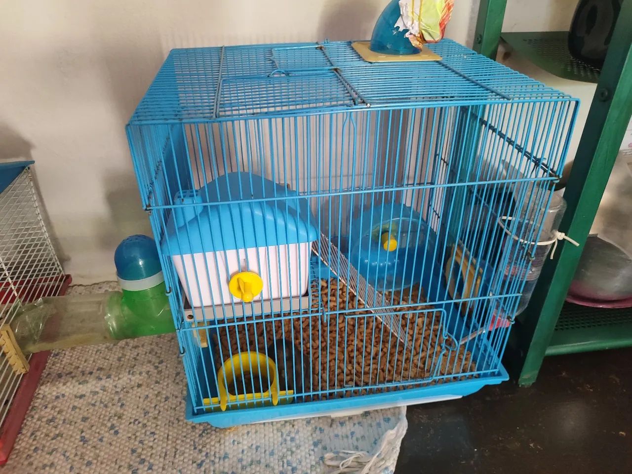 Hamster (gaiolas e túnel)
