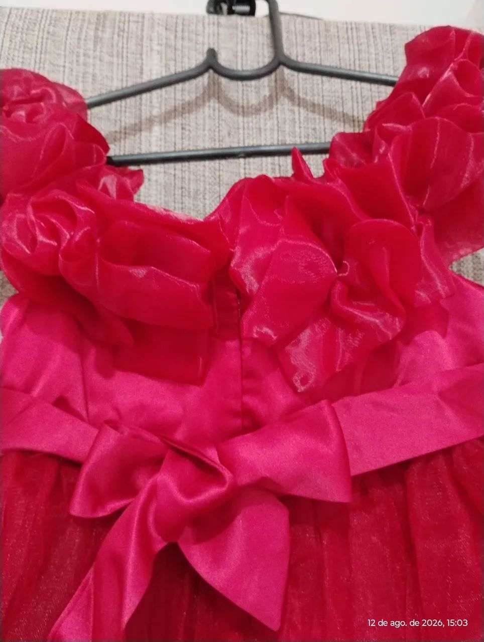 Vestido de festa vermelho - Foto 5