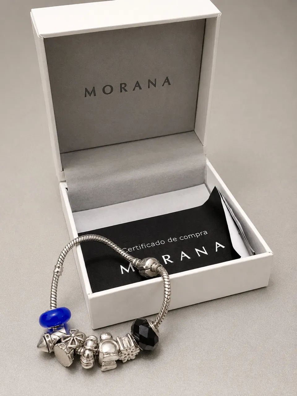 Pulseira Morana Original + 7 Berloques + Caixa Original | Estilo Pandora - Foto 3