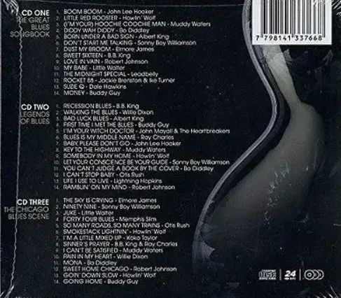 Cd Coletânea Blues Essentials Deluxe - 3 Cds (Usado) - Foto 3