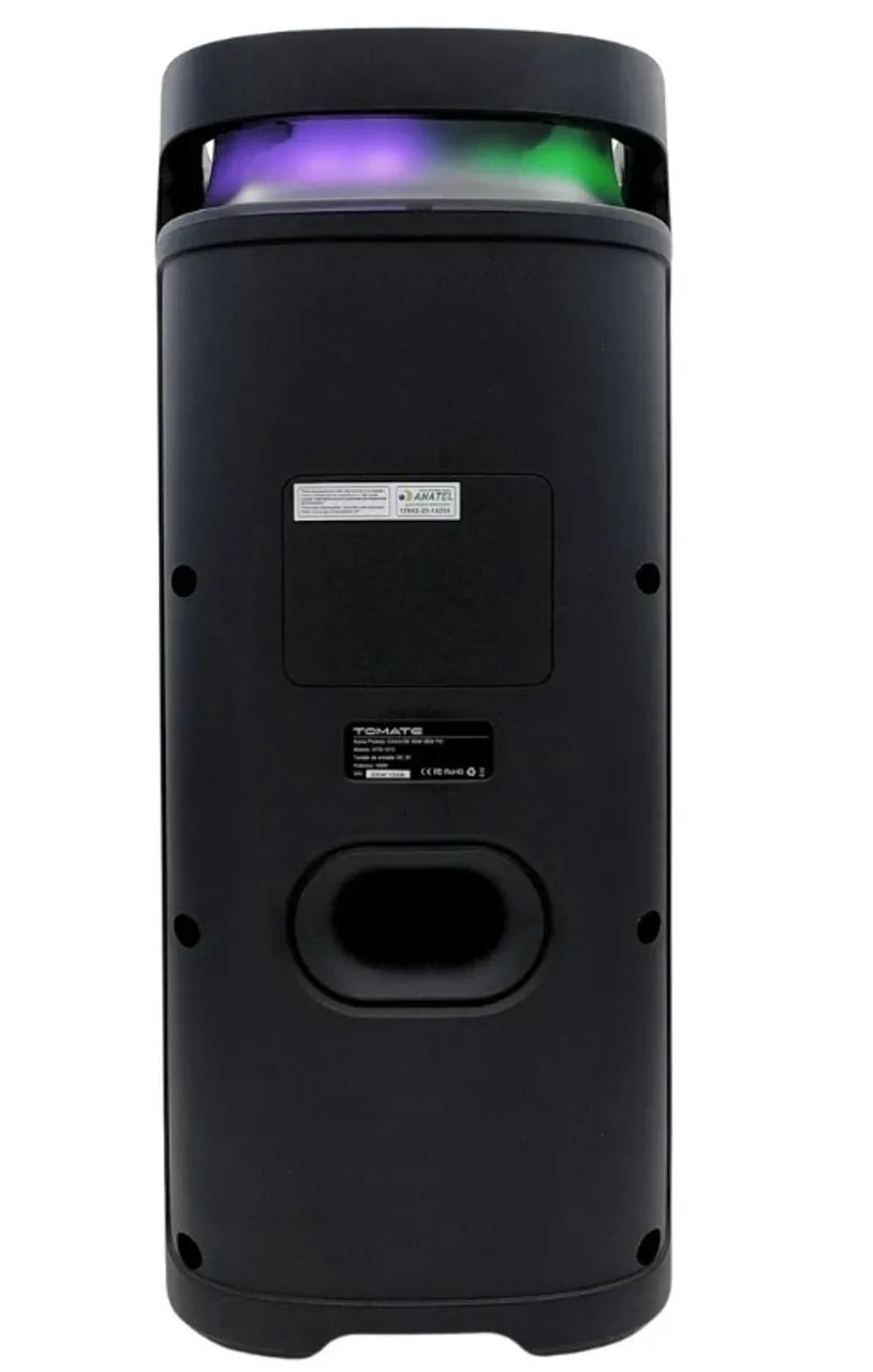 Caixa De Som Tomate Bluetooth 160w com entrada para microfone 127/220v (Novo) - Foto 4