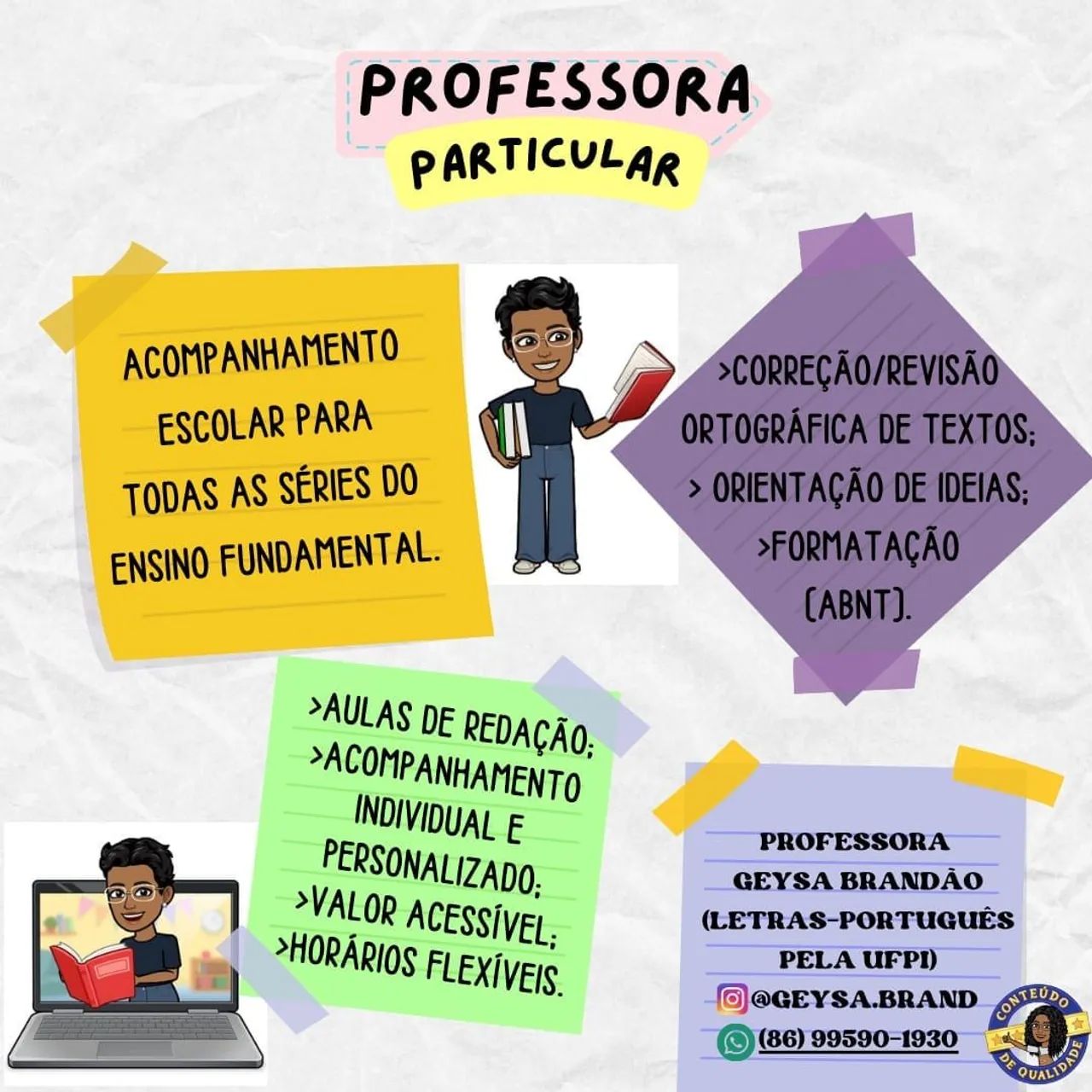 Aula particular (atendimento em domicílio) - Foto 3