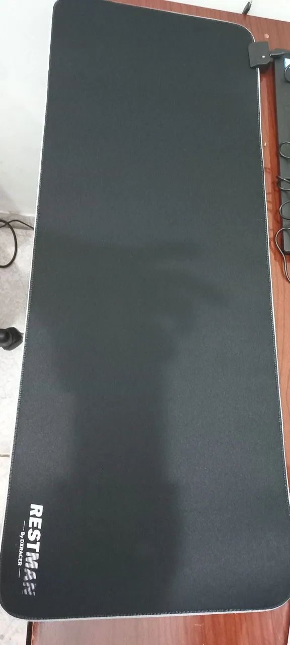 Mouse Pad RGB em excelente estado, funcionando perfeitamente. - Foto 2