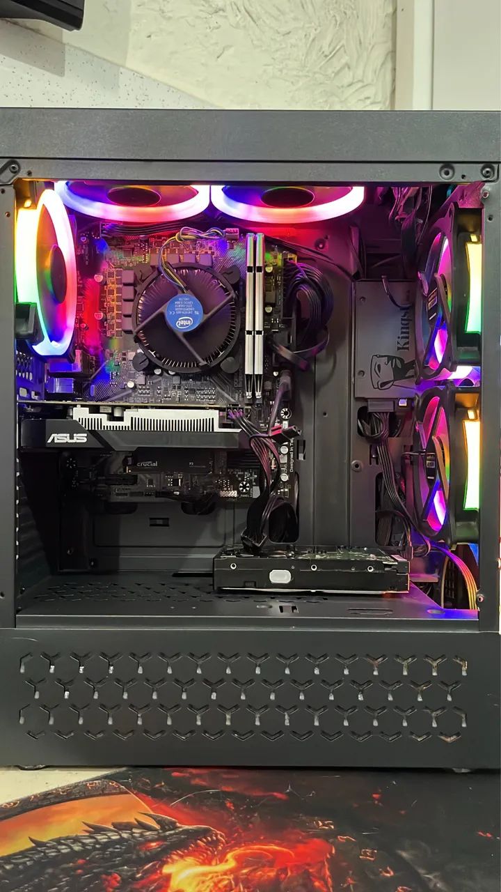 Computador gamer i3 10gn + placa de vídeo 1650 Nvidia - Foto 4