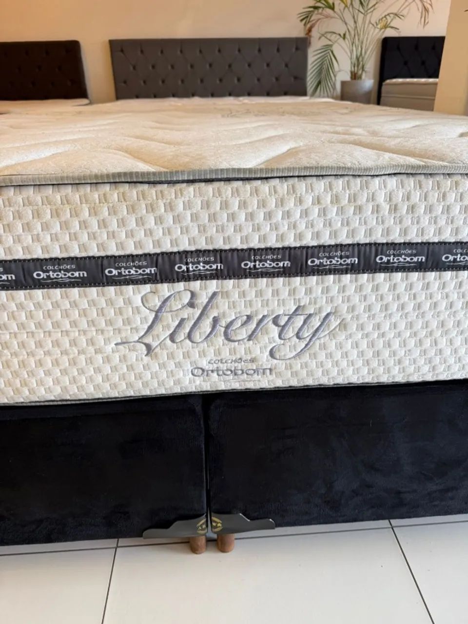 Cama box QUEEN ORTOBOM LIBERTY - Entrego!  - Foto 2