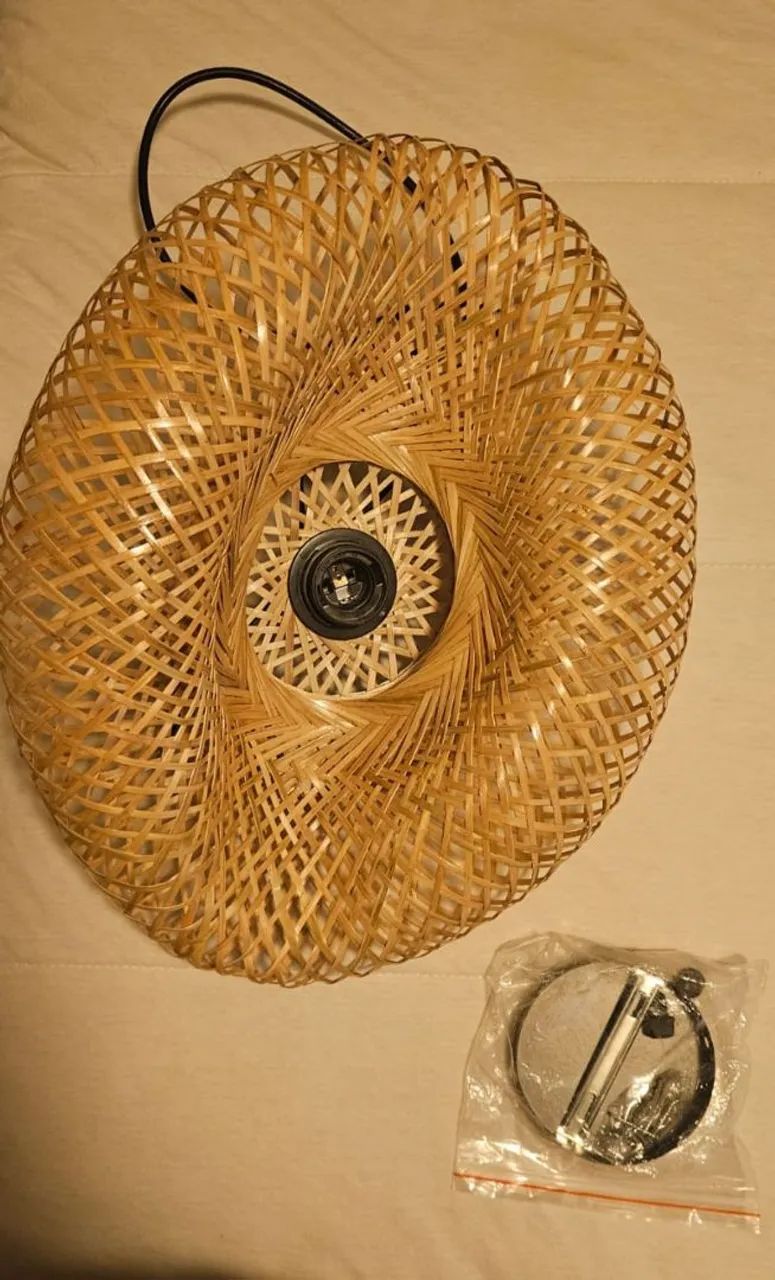 Pendente bambu curvo  - Foto 3